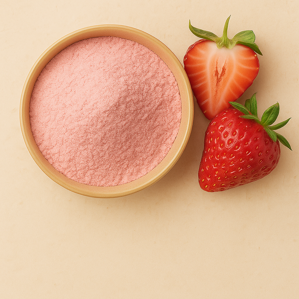 Strawberry powder